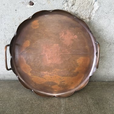 Vintage Mexican Copper Tray