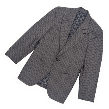 Jean Paul Gaultier Homme F/W 1996 orb pattern blazer