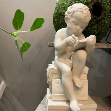 Neoclassical Parian-Marble Statue