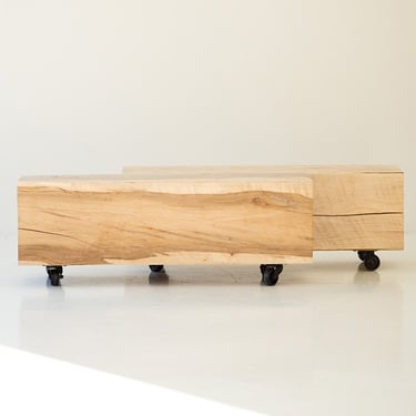 Aspen Modern Wood Coffee Table 