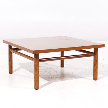 Robsjohn Gibbings for Widdicomb Mid Century Bleached Mahogany Coffee Table - mcm 