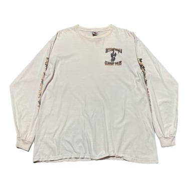 (XL) White 3rd Annual Linemans Rodeo Long Sleeve 070722 RK