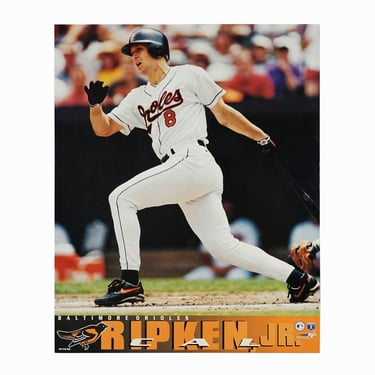 Cal Ripken Jr. Poster MLB Baseball "The Iron Man" Baltimore Orioles 