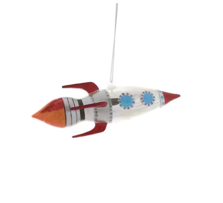 Rocketship Ornament