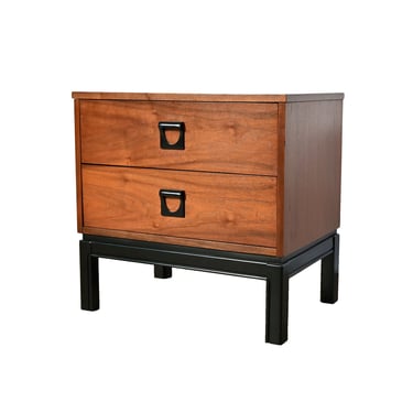 Walnut Long Dresser Dixie Credenza Mid Century Modern 