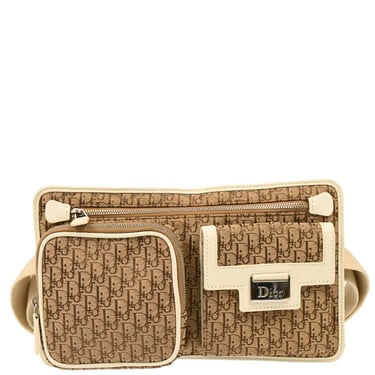 Christian Dior Brown Street Chic Trotter Belt Bum Bag