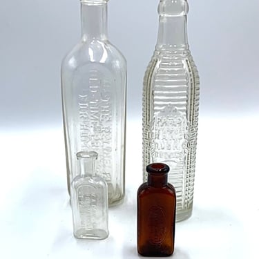 Orange Crush Co. Clear Bottle, Pat'd 1920; The Reliable Old-Time Preparation Prepared by Dr Peter Farhrney, Armour Laboratories Chicago, Ill 