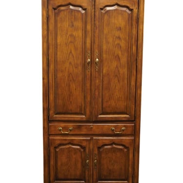 DREXEL HERITAGE Chatham Oaks Collection Rustic Country Style 36" Media Armoire 196-718-2 