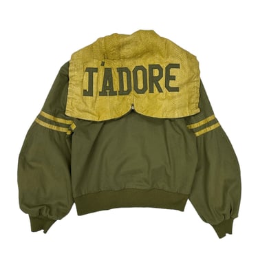 Dior J’adore Green Letterman Jacket