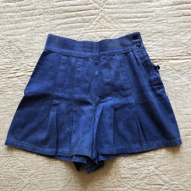 50s Double Side Button Shorts 24 
