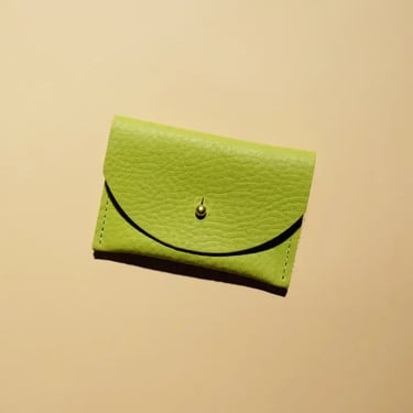 PRIMECUT Cardholder - Lime Leather