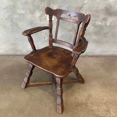 Antique French Carved Arm Chair