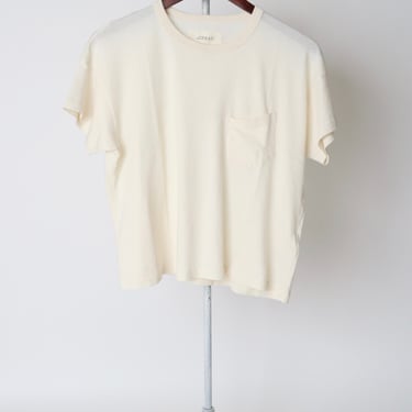 The Pocket Tee - Washed White