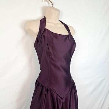 navy blue dress for baby girl Backless Red Chiffon Maxi Dress Red / US 8 main image 0