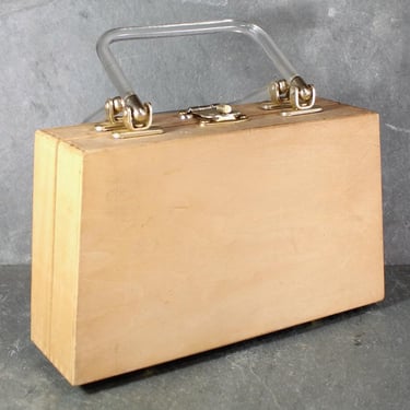 Unique Wooden Purse | Wooden Pocketbook | MCM Hand Bag | MCM Fashion | Bixley Shop 