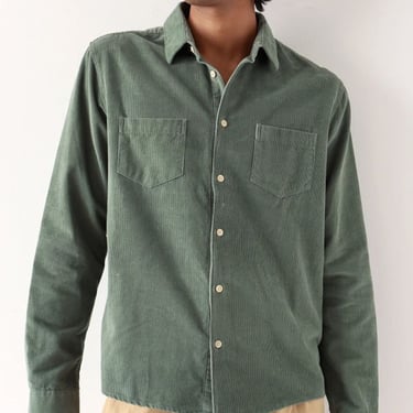 Far Afield Classic Corduroy Shirt - Sage