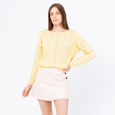 Knit Yellow Vintage Clothing for Women for sale | eBay
