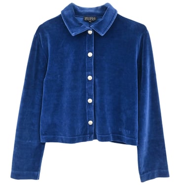 Gucci Single Breasted Jacket Navy #M
