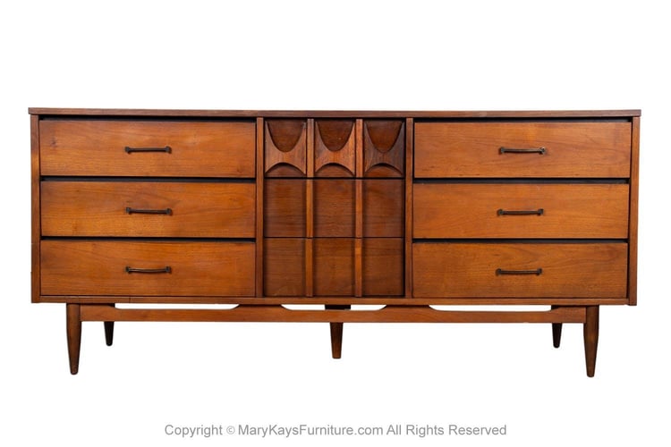 Kent Coffey Perspecta Triple Dresser Credenza Mid-Century Modern 