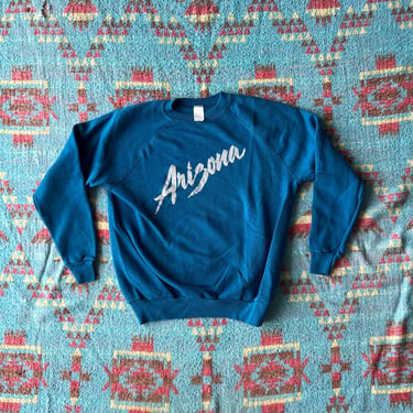 Vintage 1980s Arizona Raglan Sweatshirt 