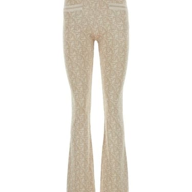 Palm Angels Woman Embroidered Viscose Blend Pant