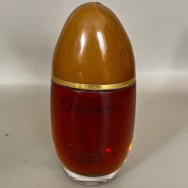 Vintage EARLY VERSION Calvin Klein Obsession EDP Spray 1.7 oz 50 ml Perfume 
