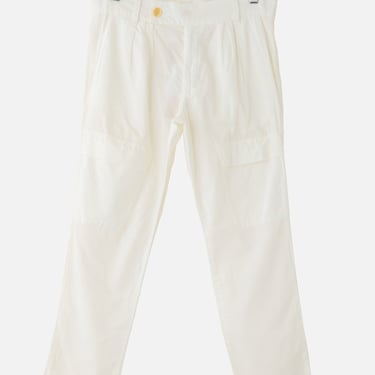 Lucien Pant in White