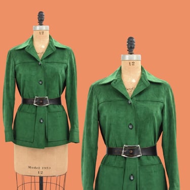 1970s Pine Solstice ultra-suede jacket 