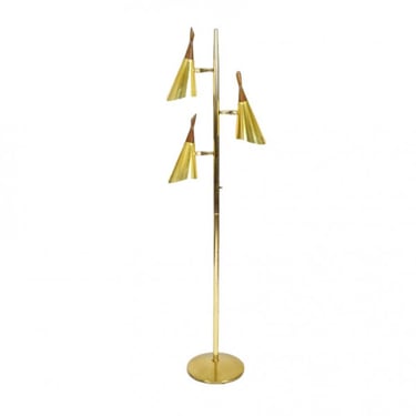 Floor Lamp With Directional Cone Shades