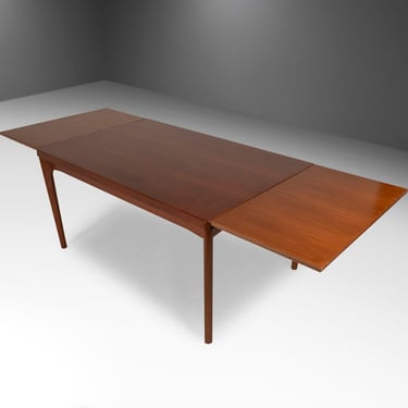 Danish Modern Extension Table by Henning Kjærnulf for Vejle Stolefabrik in Teak, Denmark, c. 1960's 