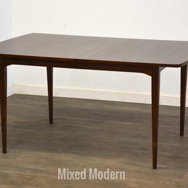 Walnut Mid Century Dining Table 