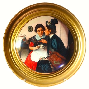 VINTAGE Collectible Plate, Norman Rockwell 