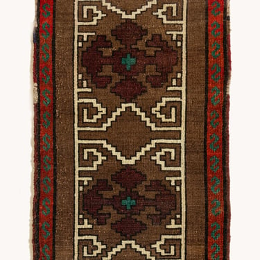 Vintage Turkish Mini Rug No. 628 | 1'9 x 3'1