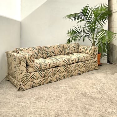 Drexel Bamboo Print Couch