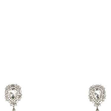 Alessandra Rich Women Embellished Metal Earrings