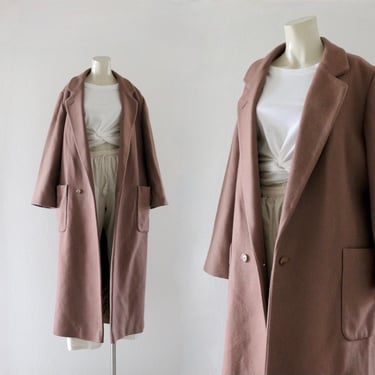 nutmeg wool trench jacket 