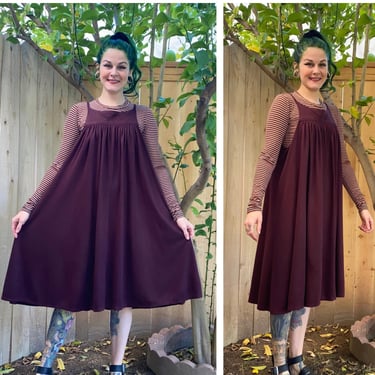 Vintage 1990’s Brown Jumper Dress 