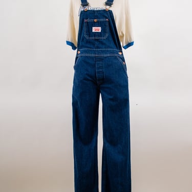 1960's / 1970's 'roundhouse' overalls