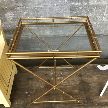 Golden Bamboo Bar Table (Seattle)