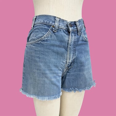Vintage Levi's Shorts Retro 1970s Orange Tab + 519 + 30