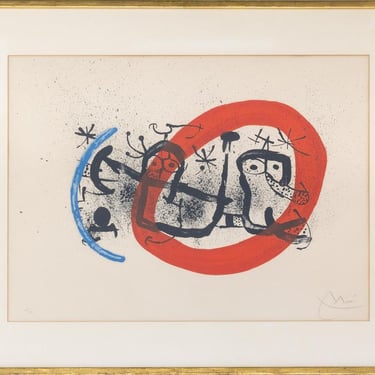 Joan Miro &quot;Osaka&quot; Lithograph, 1970