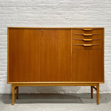 AUTHENTIC Swedish Mid Century MODERN Teak Credenza / SIDEBOARD, c. 1960's 