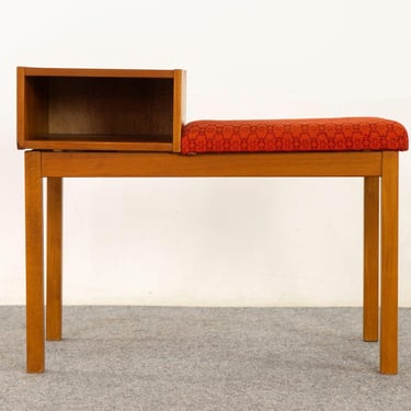 Teak & Beech Mid-Century Bench - (325-280.3) 