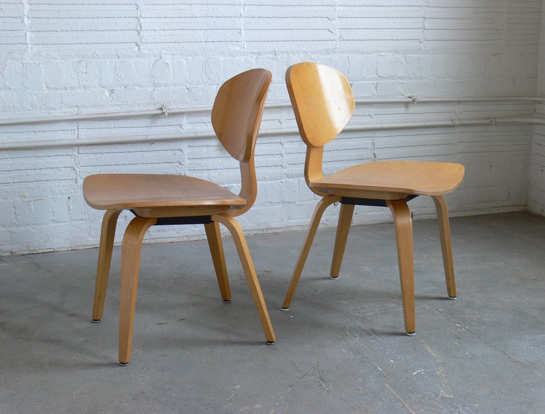 あびぃさん専用　2脚まとめ　THONET／AIDEC MUC0609NC」アビタスタイルの木製椅子