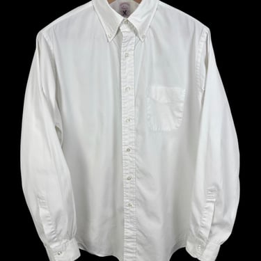 トップス Brooks Brothers Makers Made in USA Brooks Brothers Makers Fun Shirt 16 1/2 16.5 Ocbd Oxford - Etsy
