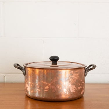 vintage french copper pot ii