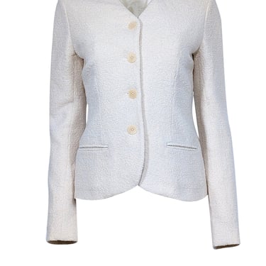 Ralph Lauren - Ivory Wool Blend Jacket Sz 6