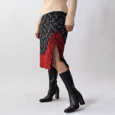 Vintage Mariella Burani Silk Skirt - W28