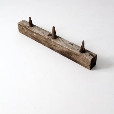 antique wooden post rack, electrical post board 