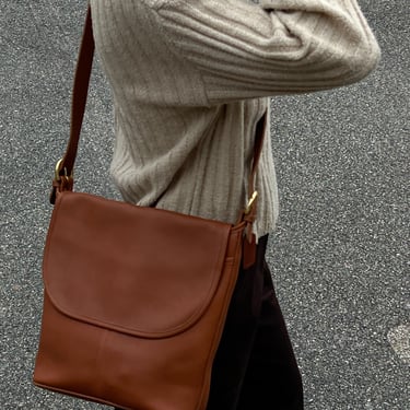 Rare Coach Whitney British Tan Leather Shoulder Bag